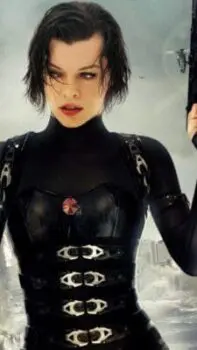 Resident Evil : Une affiche animée de Mila Jovovich brasillante et son synopsis