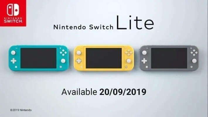 NINTENDO : LA NINTENDO SWITCH LITE OFFICIALISÉE