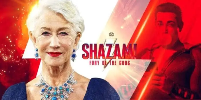 Shazam !! Fury of The Gods : Les Premières photos dévoilent le costume d’Helen Mirren