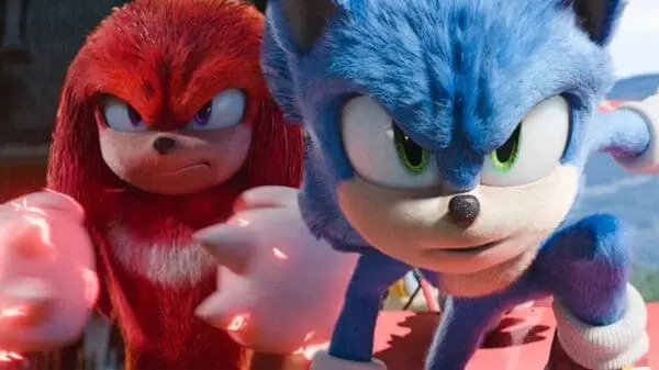 Knuckles et Sonic