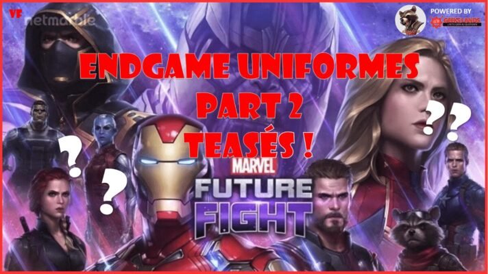 MFF ENDGAME MAJ PART.2 : LES UNIFORMES ONT ÉTÉ TEASÉS !