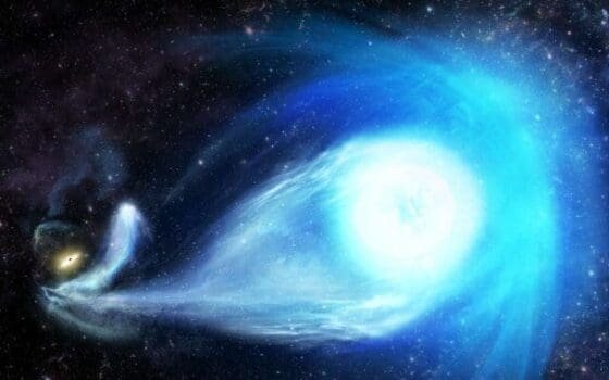 LES ASTRONOMES ONT DÉTECTÉ UNE ÉTOILE EXPULSÉE D’UN TROU NOIR, C’EST UNE PREMIÈRE DANS L’HISTOIRE