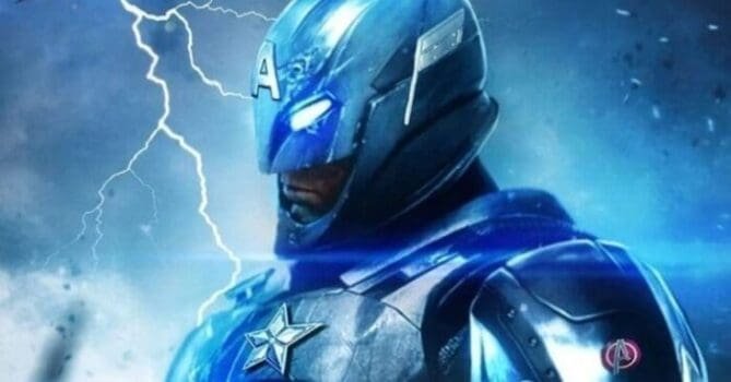 Captain America : En Batman V Superman, une armure foudroyante !