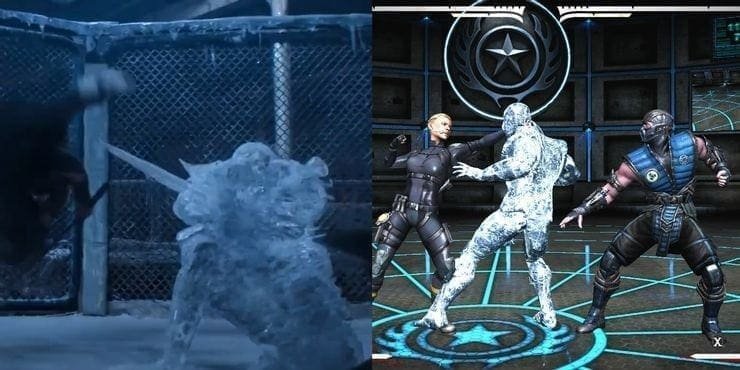 Tous les pouvoirs de Sub-Zero présentés dans le reboot de Mortal Kombat