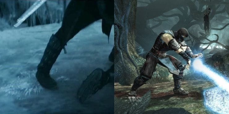 Tous les pouvoirs de Sub-Zero présentés dans le reboot de Mortal Kombat