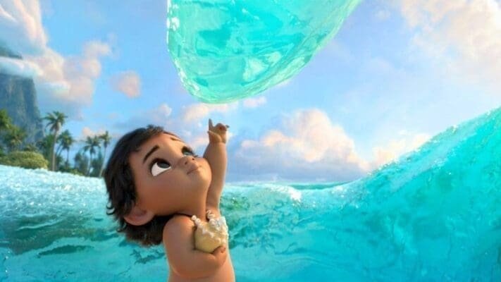 vaiana bebe ocean