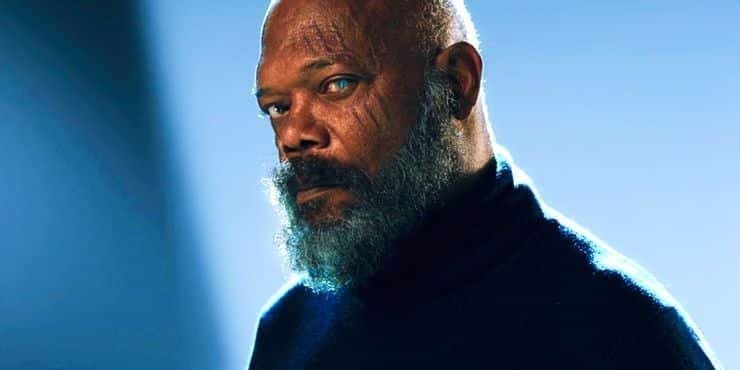 Samuel L Jackson old Nick Fury dans Secret Invasion sur Disney