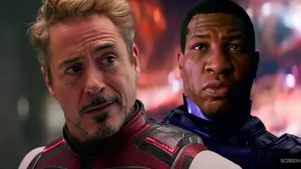 Robert Downey Jr. Iron Man et Kang le Conquérant © MCU © Disney