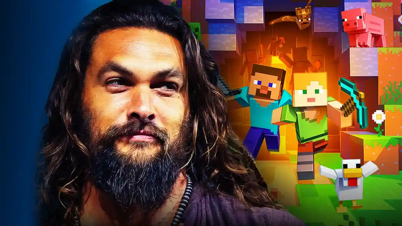 Jason Momoa - Minecraft © Warner Bros
