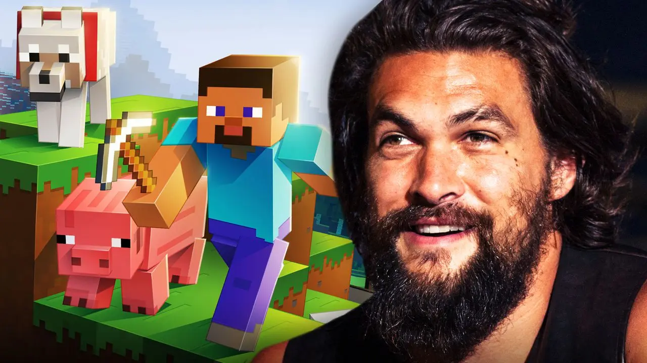 Jason Momoa - Minecraft © Warner Bros